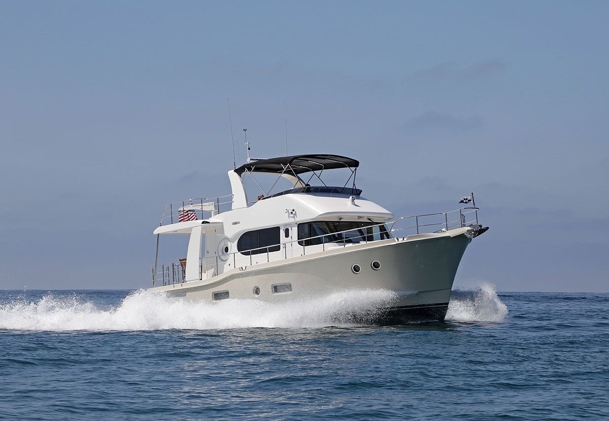 Nordhavn 59CP Coastal Pilot underway exterior, image 01