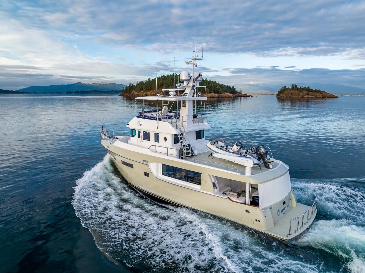 Nordhavn 625 aerial exterior view, image 1