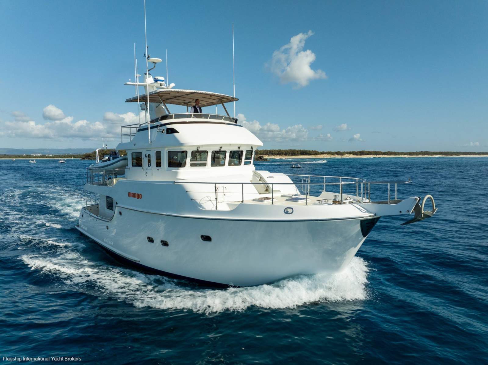 Nordhavn 55 Mango exterior underway view 01
